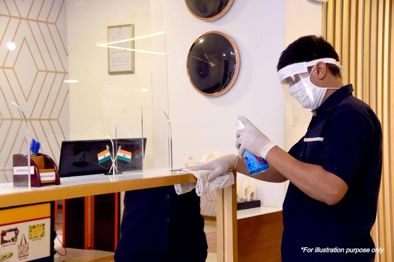 Oyo 71597 The Shivaay Residency Hotel Gurgaon Luaran gambar